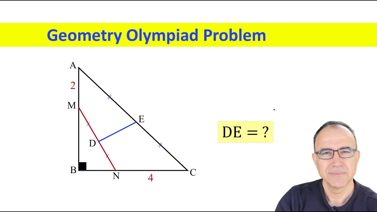 A Beautiful Olympiad Level Geometry Puzzle - YouTube