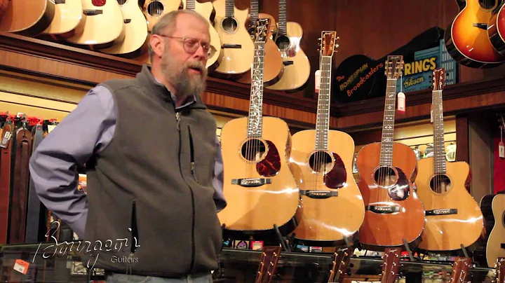 Dana Bourgeois on Tony Rice and the Benefit Guitar...