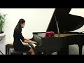 Monica shi piano recital