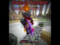 Sword Combo! #minecraft #gaming #combo #minecrafttricks