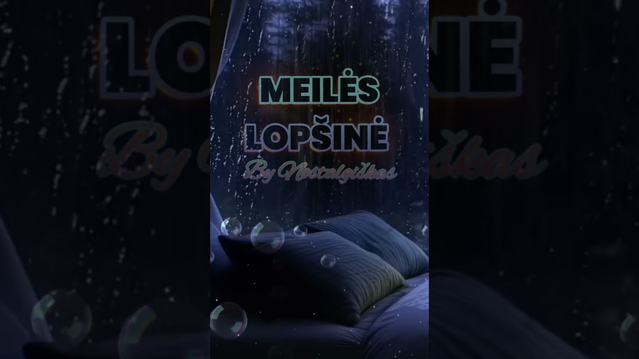 Nostalgiškas - MEILĖS LOPŠINĖ (Generuota DI) 