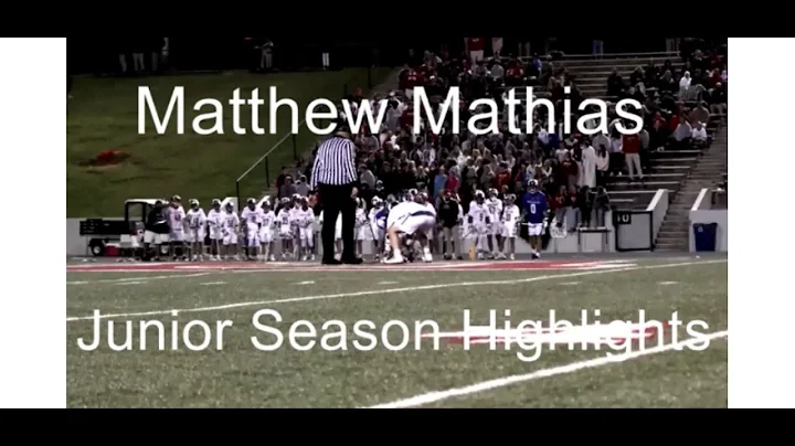 Matthew Mathias 2021 Spring Junior Highlights Fina...