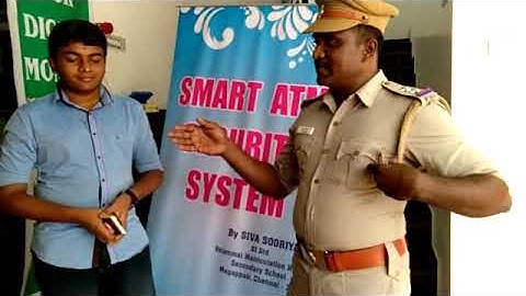 Smart ATM security system using GSM , GPS