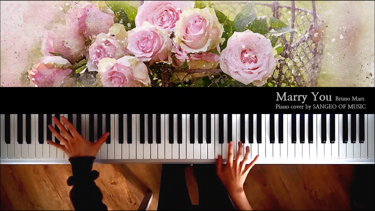 Bruno Mars Marry You Piano Cover