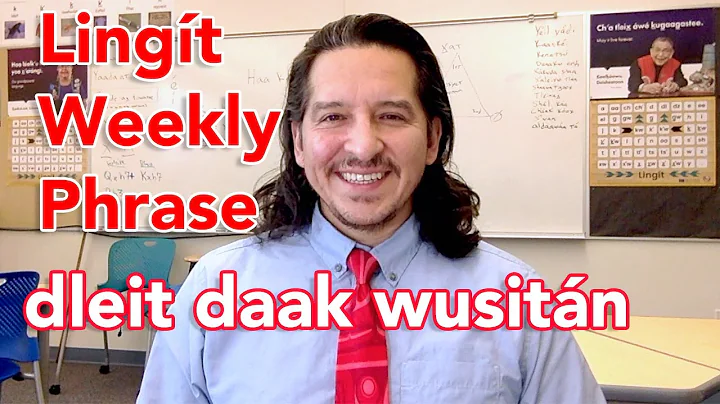 Lingt Weekly Phrase 7 - Dleit Daak Wusitn - It Is Snowing