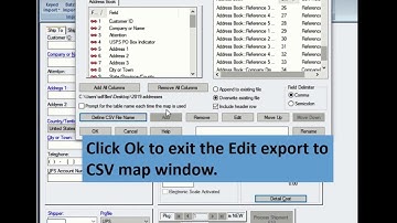 UPS WorldShip - Export addresses