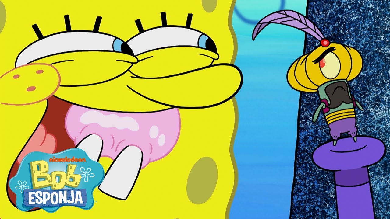 Bob Esponja encuentra a UN GENIO en una botella ✨ | Bob Esponja en Español
