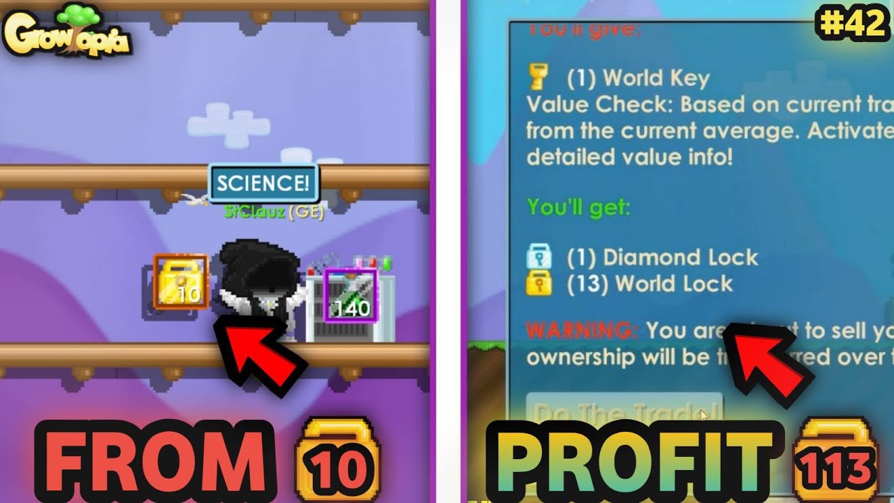 GROWTOPIA HOW TO PROFIT WITHOUT FARMING 2020 (NEW METHOD) | Growtopia - Profit #42