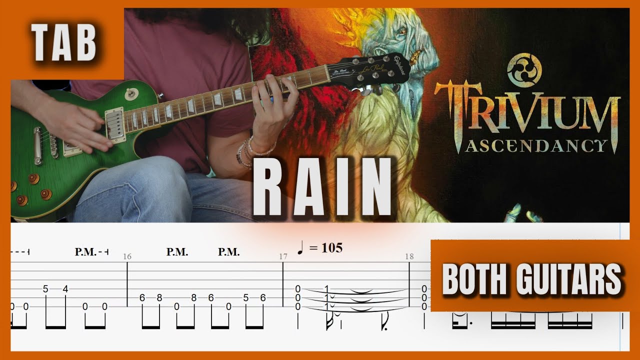 TRIVIUM – Rain | Guitar Cover with Tabs