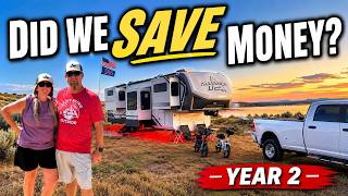 What Full-Time RV Living REALLY Cost Us in Year 2 | Our Actual Expenses