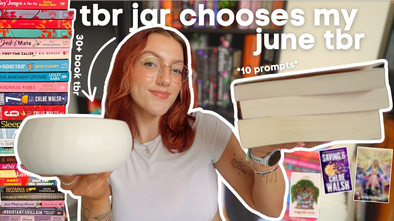 🎲 TBR Jar Chooses My June Reads! | 10 Exciting Picks, Prompts & Anticipated Books 📚✨