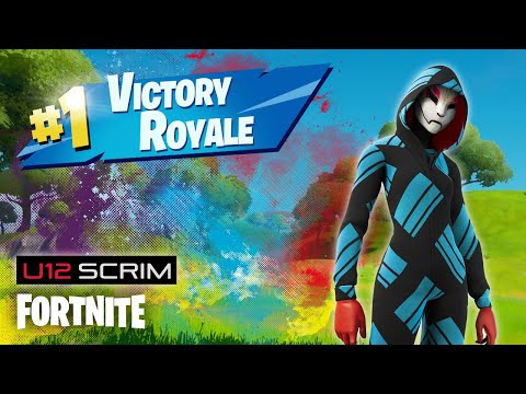 U12 SCRIM 勝ったぞ~~🔥【Fortnite/フォートナイト】