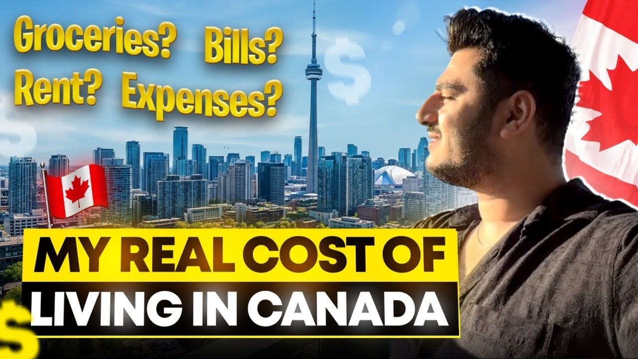 “How Much It REALLY Costs to Live in Canada 🇨🇦 | A Day in my Life in Canada 🇨🇦 
