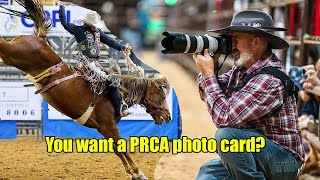 Tips on getting a PRCA Rodeo Photo Card