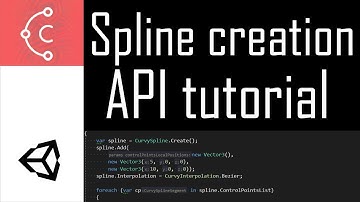 Spline creation via API - Curvy Splines tutorial