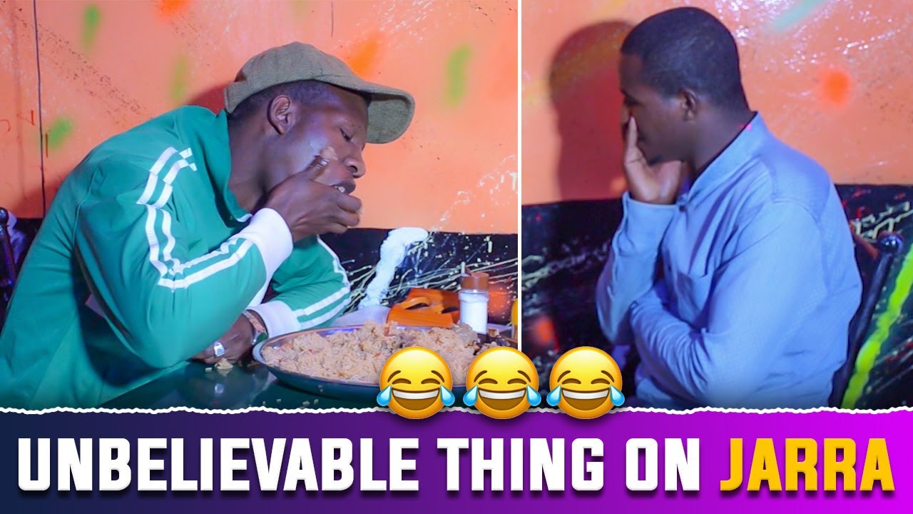Burji New Comedy : Unbelievable thing on Jarra after buying food for his friend😂😂😂