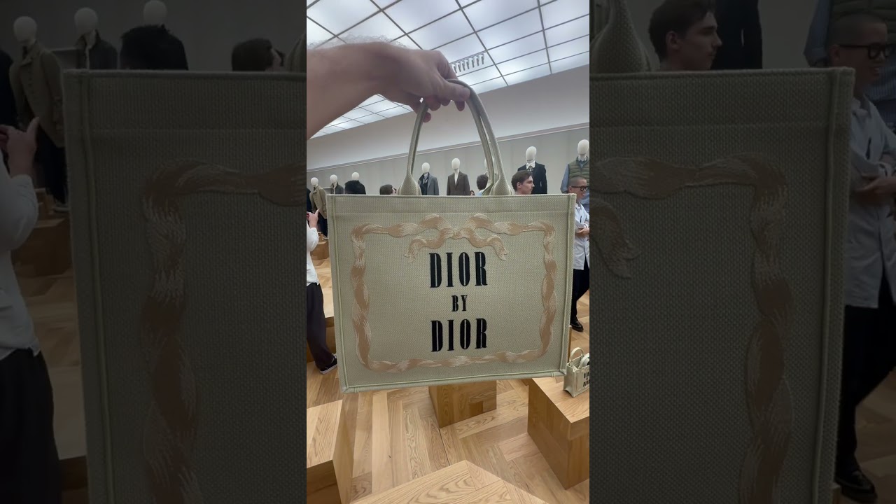 Notice my DIOR BY DIOR purse 