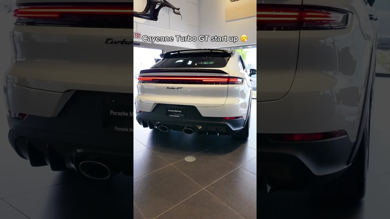 That V8 Is Perfect This 2025 Porsche Cayenne Turbo GT For Sale At Monterey
