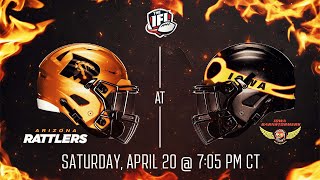 Arizona Rattlers at Iowa Barnstormers