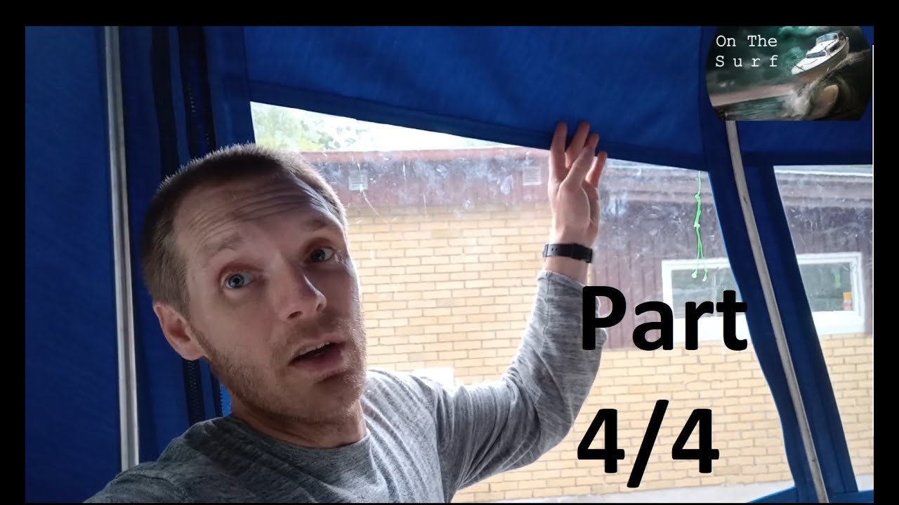 Make softtop, bimini, sprayhood etc your self part 4 off 4