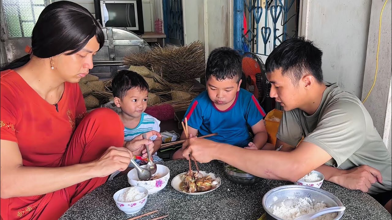 Vợ chồng thằng Sang lớn tiếng với nhau | Con Liễu nấu hột đác rim đường thốt nốt - Tập 422