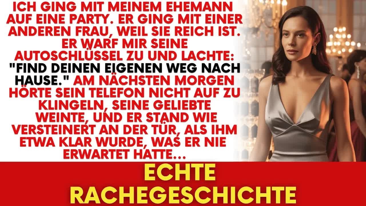 Mein Mann verließ mich für eine Millionärin — Meine Finanz Rache auf der Gala schockte Greenwich