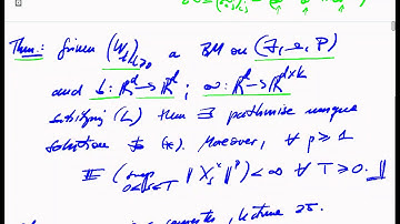 Stochastic Processes -- Lecture 31