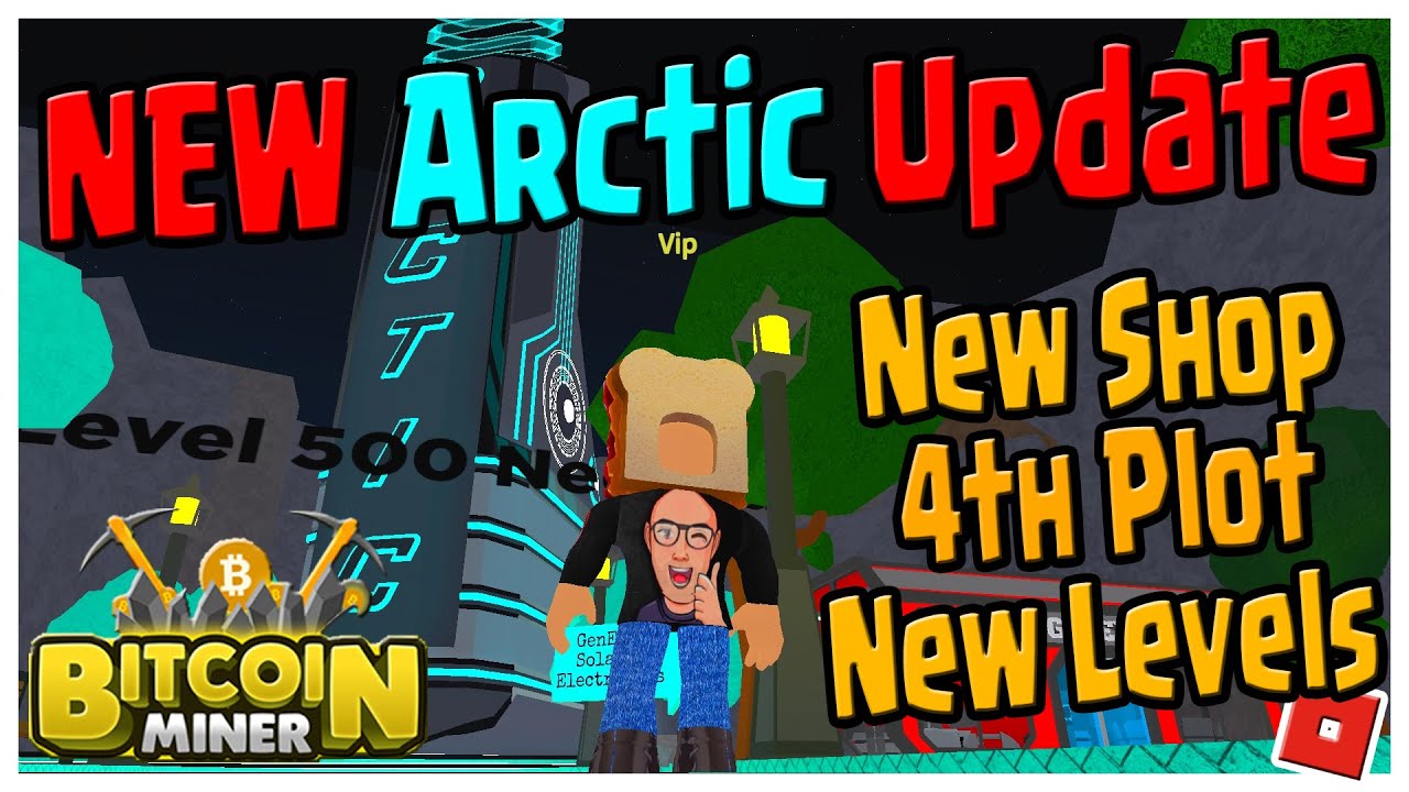 **NEW** ARCTIC UPDATE with NEW SHOP and More | Bitcoin Miner | Roblox