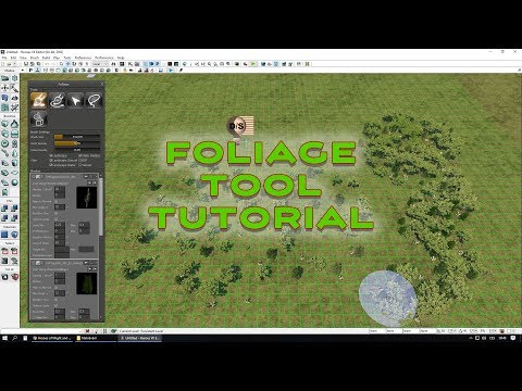 How to use Foliage tool in Heroes VII UE