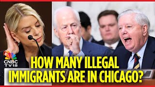U.S. Senator Lindsey Graham Questions AG Pam Bondi On Illegal Immigrants in Chicago | N18G