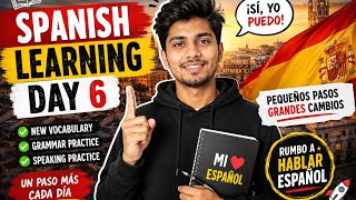 I Learned Spanish for 6 Days πͺπΈ | My Spanish Learning Journey β Day 6