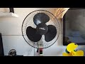 ventilador de coluna super deluxe antigo depois da manutenção