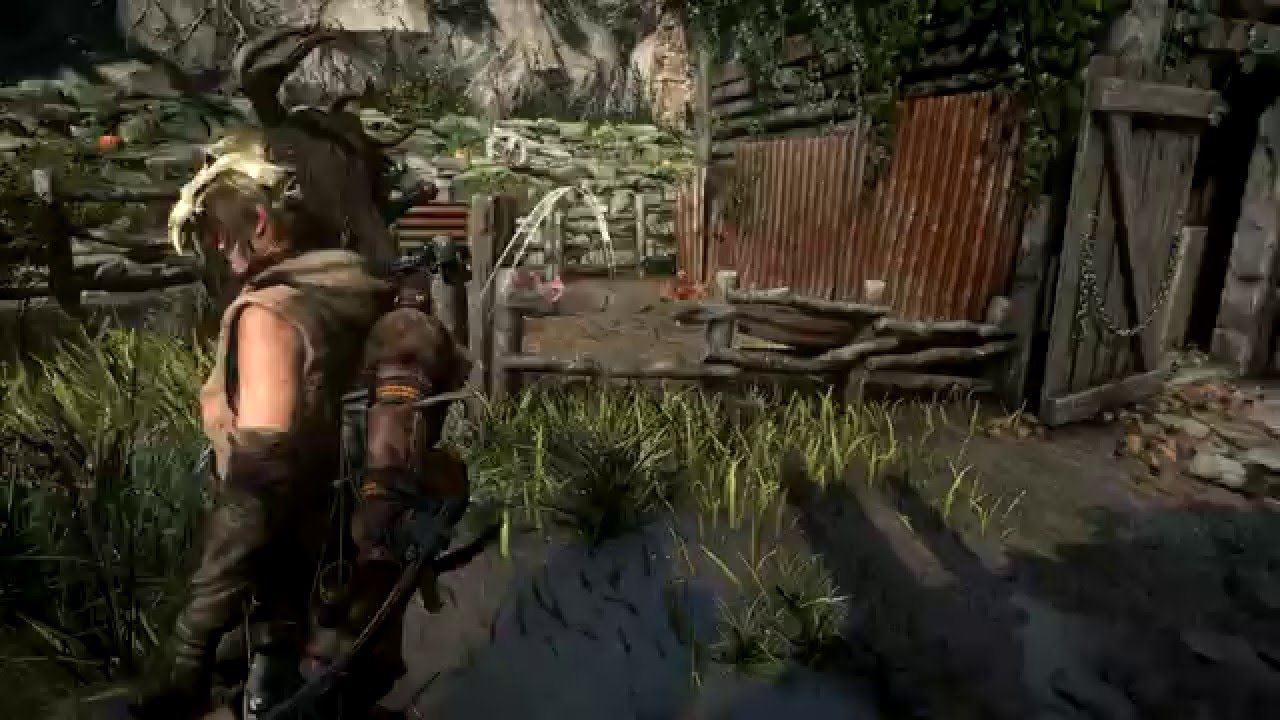 Rise Of The Tomb Raider Lara, the chicken herder! YouTube