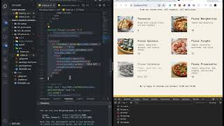 React Course Learning Parts - Menu Pizza (Mini Project)