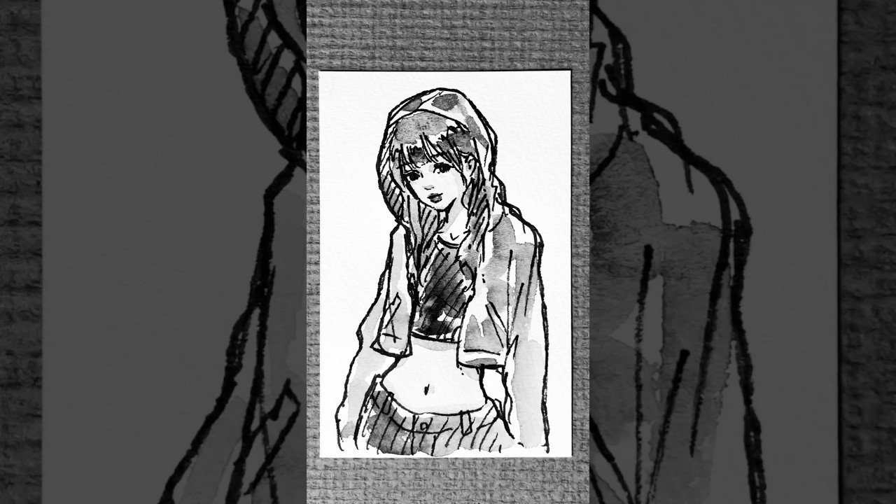 drawing #sketchbook #イラスト - YouTube