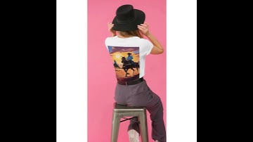 Cowboys Riding Sunset T-Shirt from Hello Tiger. #cowboys #wildwest #tshirt #printondemand