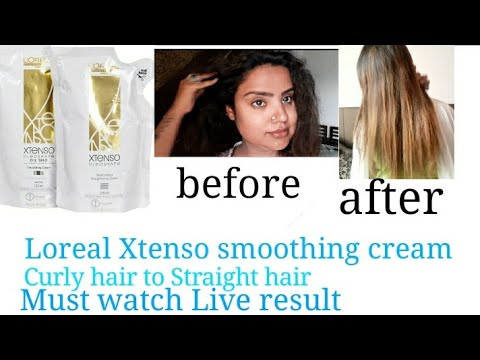 Buy LOreal XTenso Moisturist hair straightening cream  Neutraliser  Saloon P895 ml online  Looksgudin