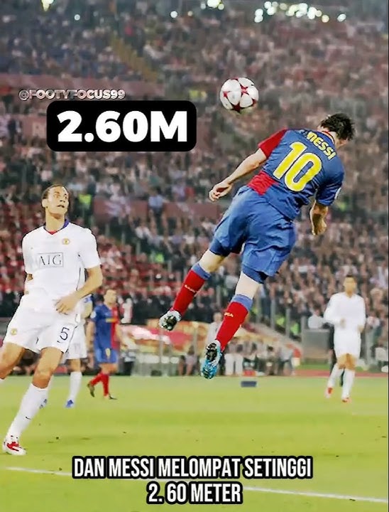 Messi Tidak Bisa Melompat