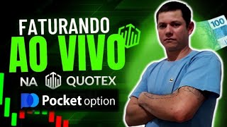 ? LIVE ON - QUOTEX | POCKET | BINOLLA FATURANDO EM OPÇÕES BINÁRIAS AO VIVO ??