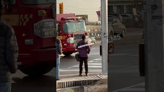 Fire Truck Responding Toronto S232