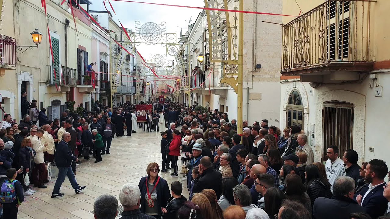 San Trifone 2019 rientro della processione