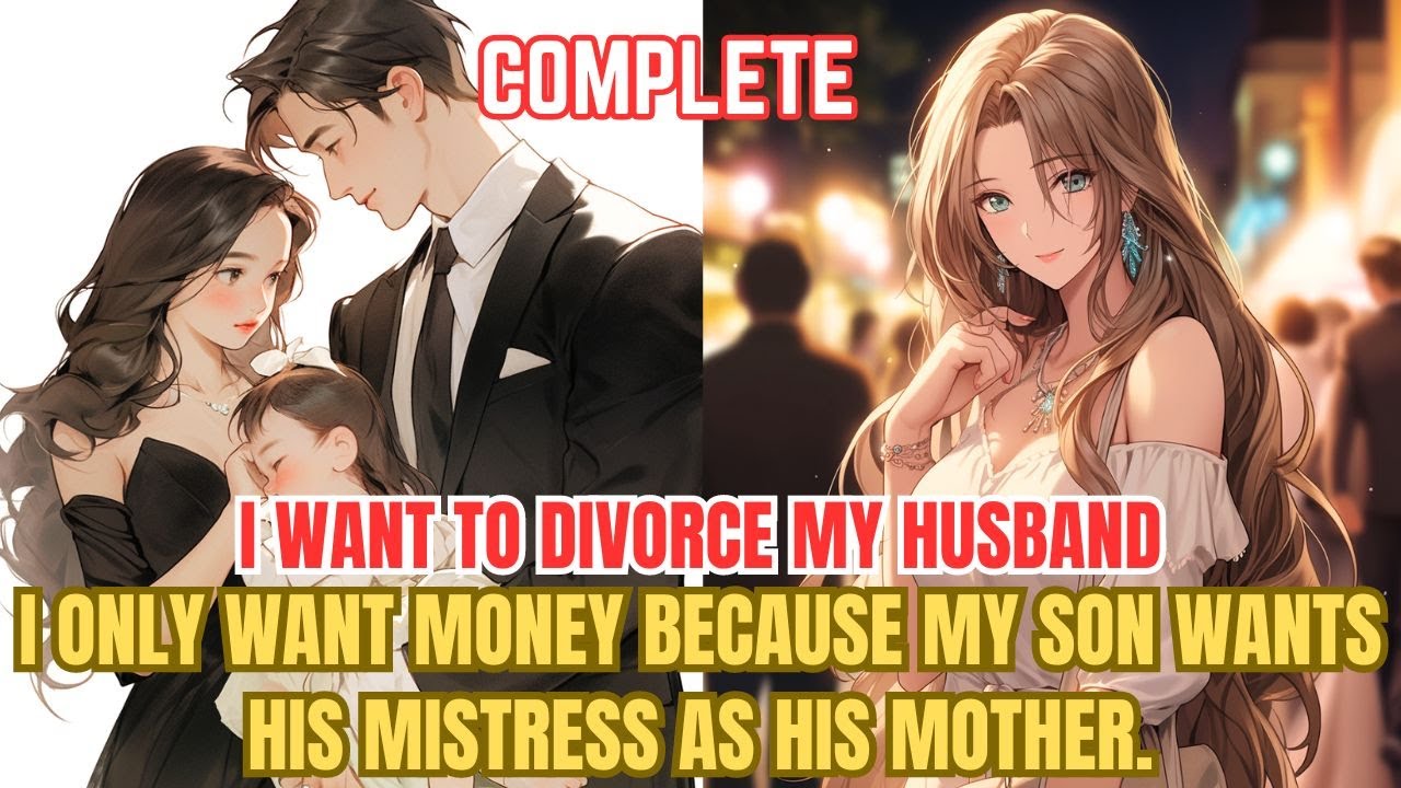 I want to divorce my husband. I only want money because my son wants