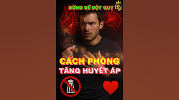 3 Cách Phòng Tăng Huyết Áp 😱 Đừng Để Bị ĐỘT QUỴ! #shorts #dotquy