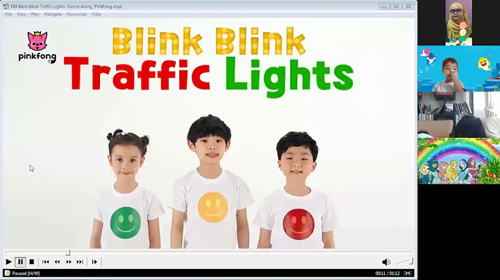 Blink Blink Traffic Light with Teacher Nurul!