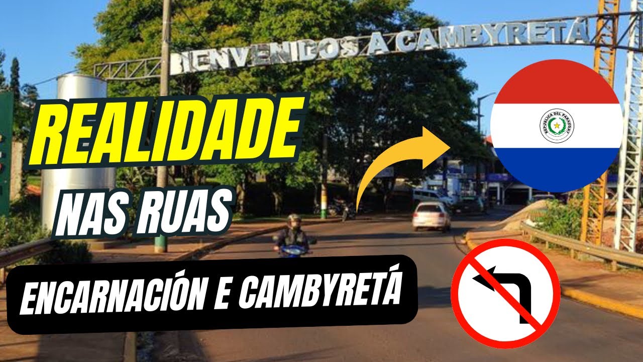 RUAS DE ENCARNACIÓN E CAMBYRETÁ SEM FILTROS