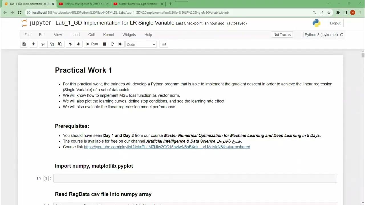 Lab 1 Part 1 Introduction - YouTube