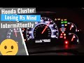 Honda Odyssey: Instrument Cluster Going Crazy