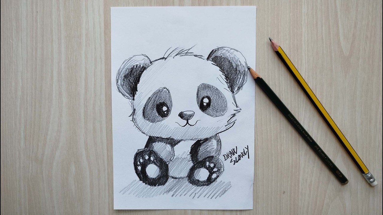 How to Draw a Panda | Cute Drawing Tutorial For Beginners
