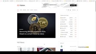 Cripton Cryptocurrency Elementor Magazine WordPress Theme