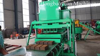 HBY4-10 full automatic interlocking clay brick machine